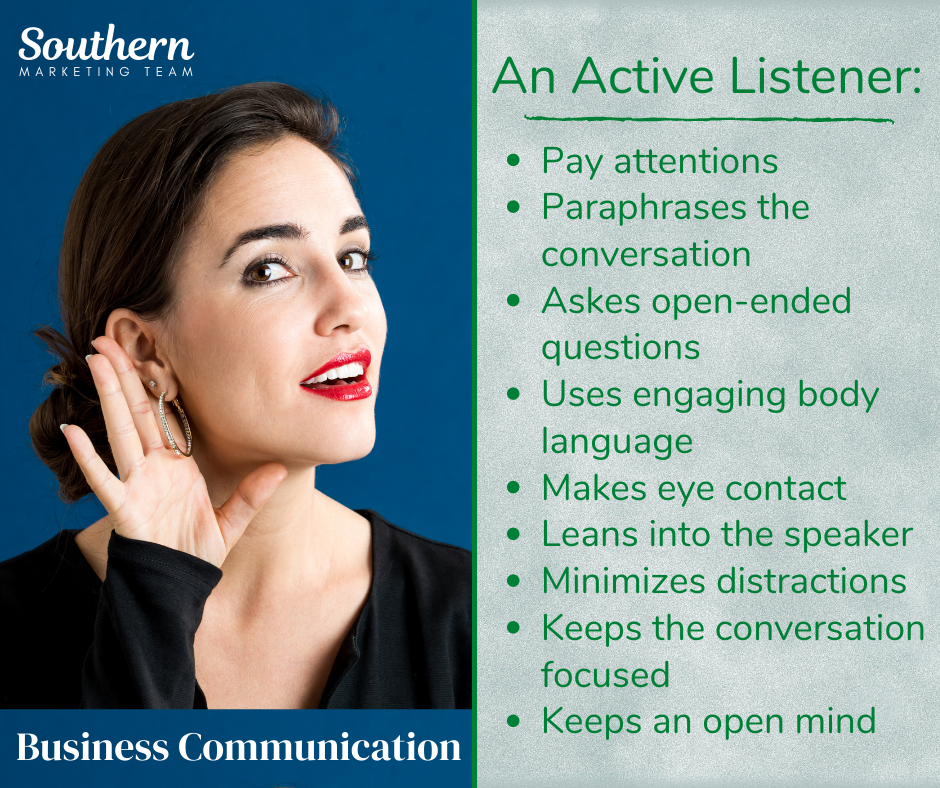 Southern Marketing Team- Active Listener- Business Communication